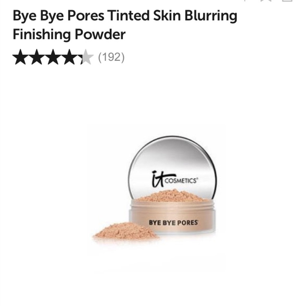 It cosmetics bye bye pores powder